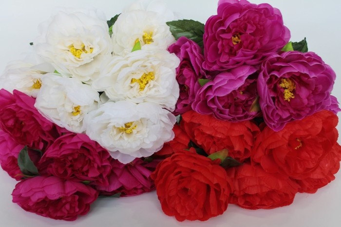 Б11564 Бук.пиона 6 шикарных крупн.голов"Фаворит"Н49см(4микс)