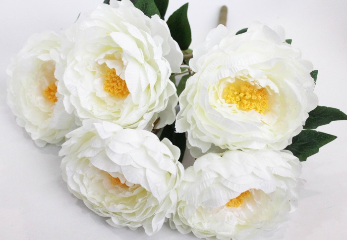 Б11906 Б/С Куст крупных пионов"Армани"5г.55см(10шт)