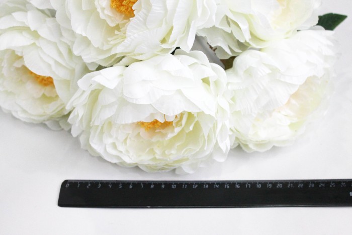 Б11906 Б/С Куст крупных пионов"Армани"5г.55см(10шт)