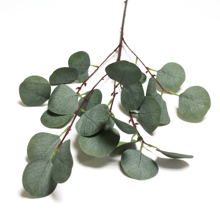 В12103 Б/С Ветка эвкалипт крупнолист.Южный 5вет.93см(10шт)