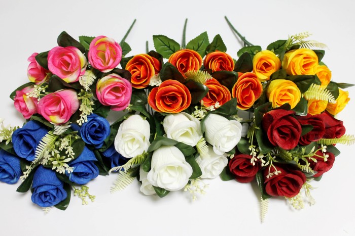 Б12254 Букет большой бутон 6гол"Альфред"41см(20микс)