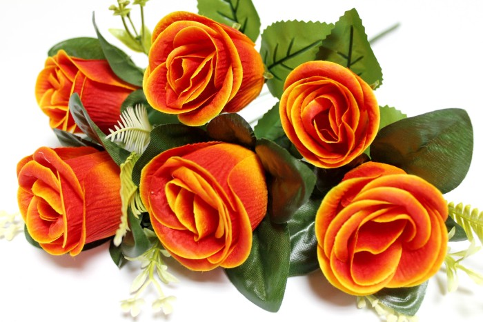 Б12254 Букет большой бутон 6гол"Альфред"41см(20микс)