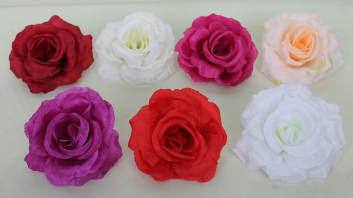 Г9291 Б/С Голова роза 14,5см 7слоев "Мария"(30/600шт)