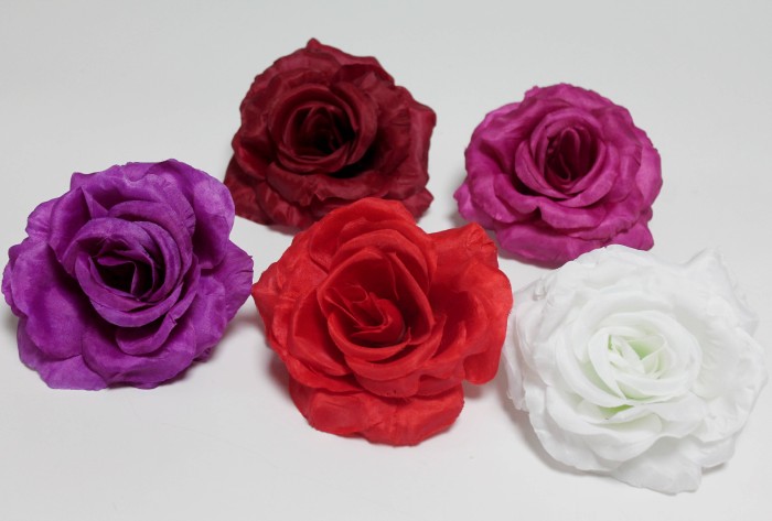 Г9291 Б/С Голова роза 14,5см 7слоев "Мария"(30/600шт)