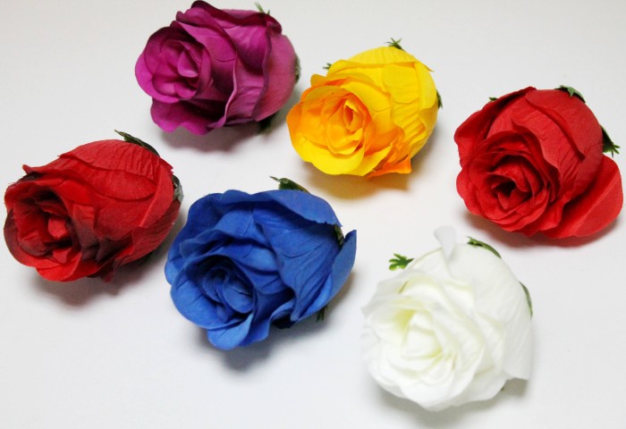 Г12255 Голова роз бутон с яйцом"Мустанг" 8см(20шт)