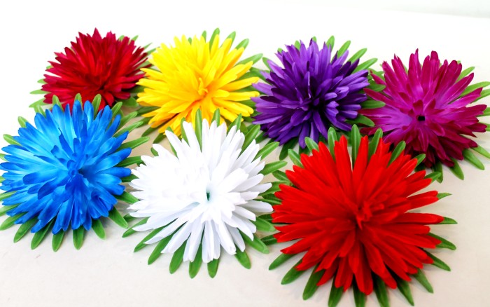 Г10771 Б/С Хризантема атл.6сл.с розетк."Факел"d=16,5см(20/300шт)