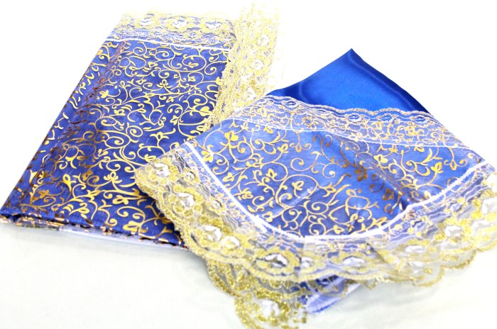 РК3825 Комплект органза с атласом и жаккардом