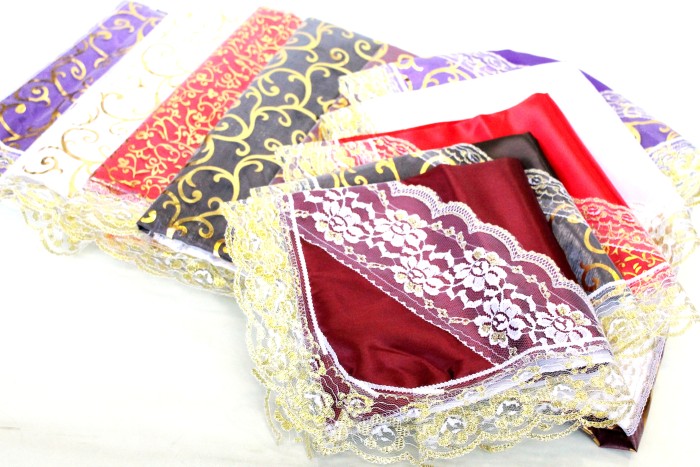 РК3825 Комплект органза с атласом и жаккардом