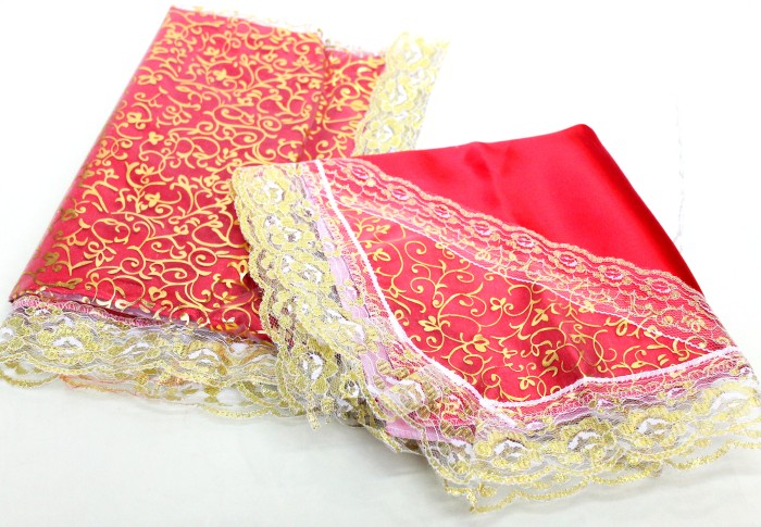 РК3825 Комплект органза с атласом и жаккардом
