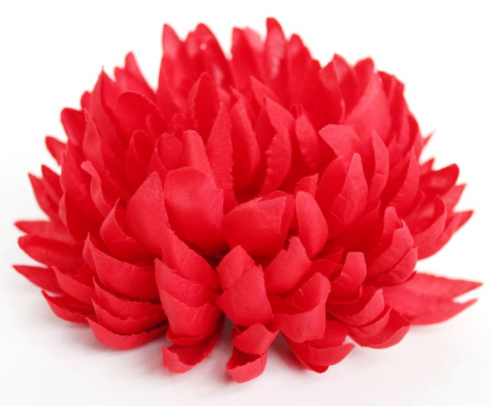 Г12003 Голова помпоннная хризантема много слоев"Ангара"12см(20шт)