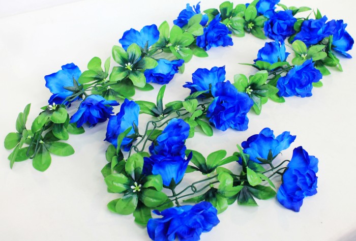 ЛЗ9611 Цепочка крупная роза Н190см(10микс)