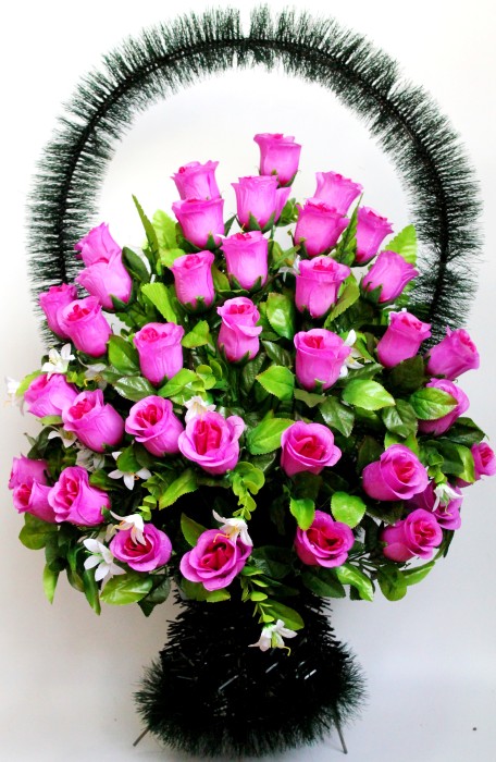 П052 Корзина декоративная ритуальная Н=0,88м