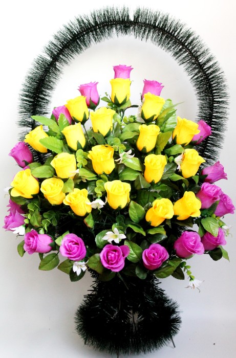 П052 Корзина декоративная ритуальная Н=0,88м