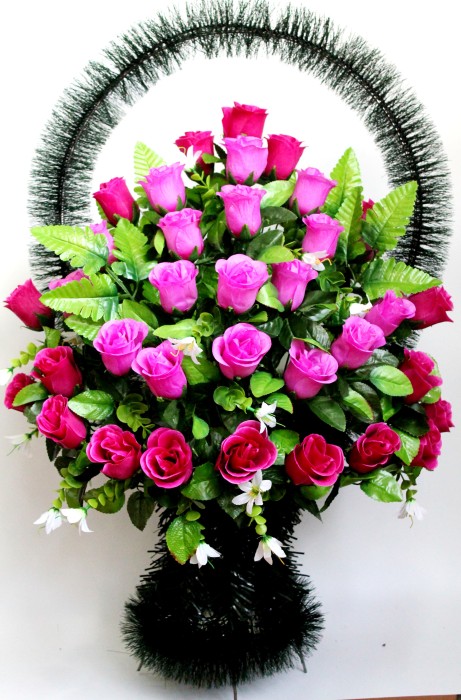 П052 Корзина декоративная ритуальная Н=0,88м