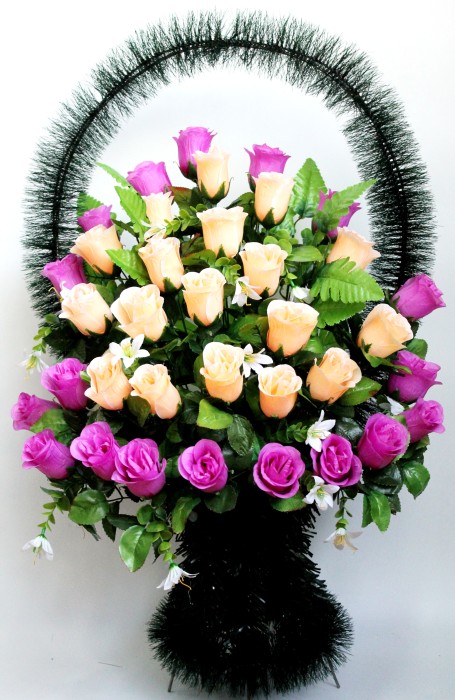 П052 Корзина декоративная ритуальная Н=0,88м