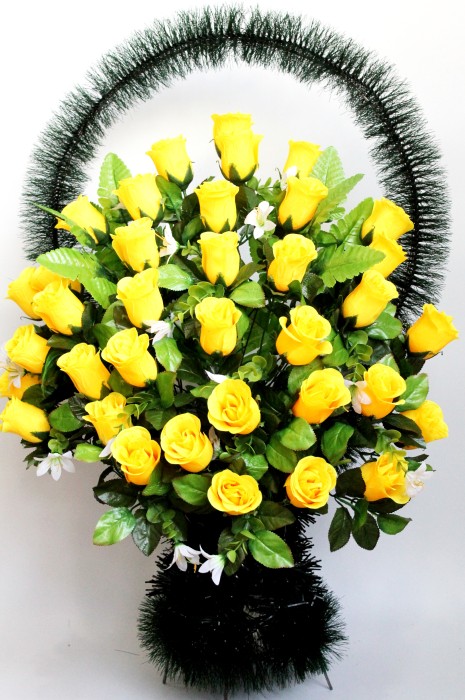 П052 Корзина декоративная ритуальная Н=0,88м