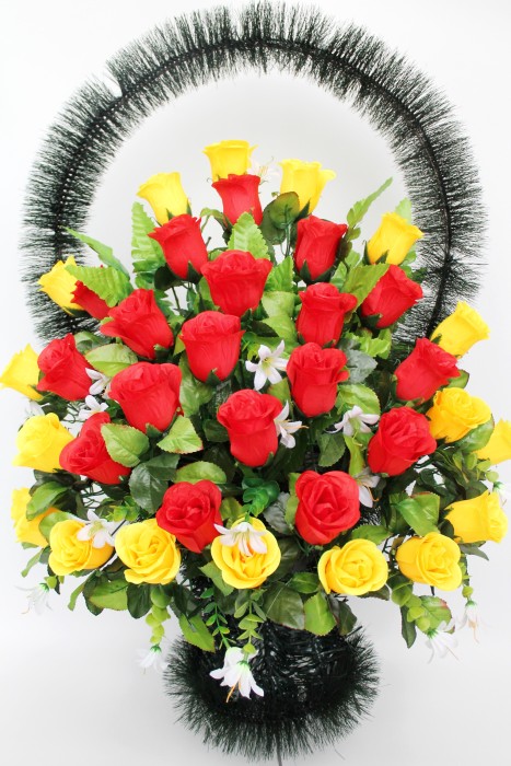 П052 Корзина декоративная ритуальная Н=0,88м