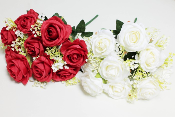 Б11822 Б/С Букет 9 голов с яйцом роза"Сирена"44см(10шт)