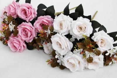 Б11989 Б/С Букет роз с добав.11в."Катарина"52см