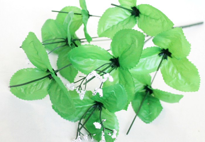 О11031 Подбукетник высокий 9гол. с кашкой Н54см(10шт)