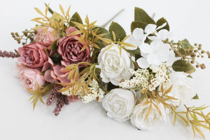 Б11909 Б/С Букет евро пион"Сапфир"6вет.Н32см(20шт)