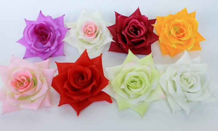 Г9351 Б/С Роза крупная !!! 16 см из хлопка "Сказка-крупная" (30/600шт)