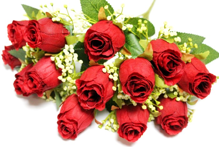 Б12272 Б/С Бук.13 полных бутонов с пижмой"Зарево"47см