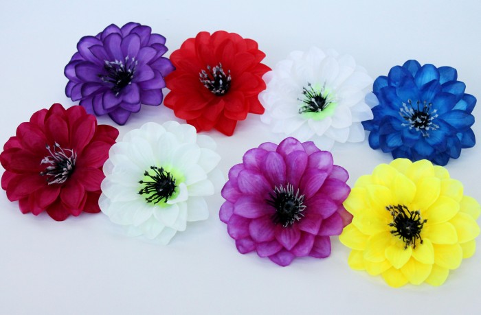 Г9406 Б/С Георгин 3слоя хлопок"Солнышко"d=13см(50шт/1500шт)