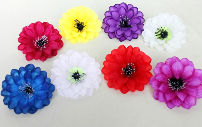 Г9406 Б/С Георгин 3слоя хлопок"Солнышко"d=13см(50шт/1500шт)