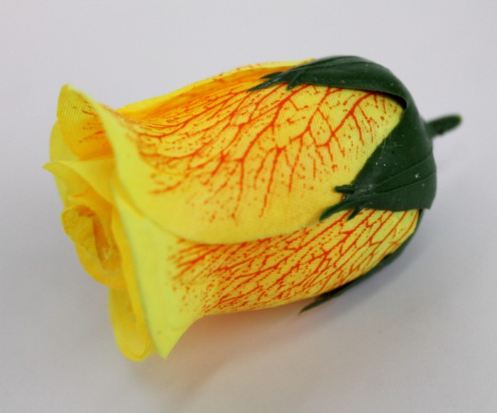 Г11351 Б/С Гол. с печатью бутон розы"Герцог"H=8см(10шт)