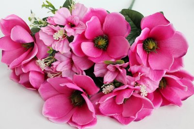 Б11990 Б/С Букет магнолии с добав."Фараон"10в.60см(10микс)