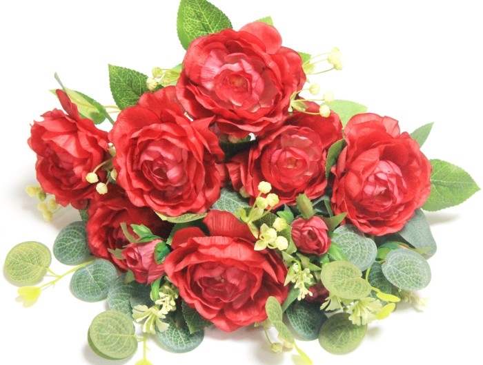 Б12193 Б/С Букет-композиция пион с эвкалиптом"Комильфо"42см