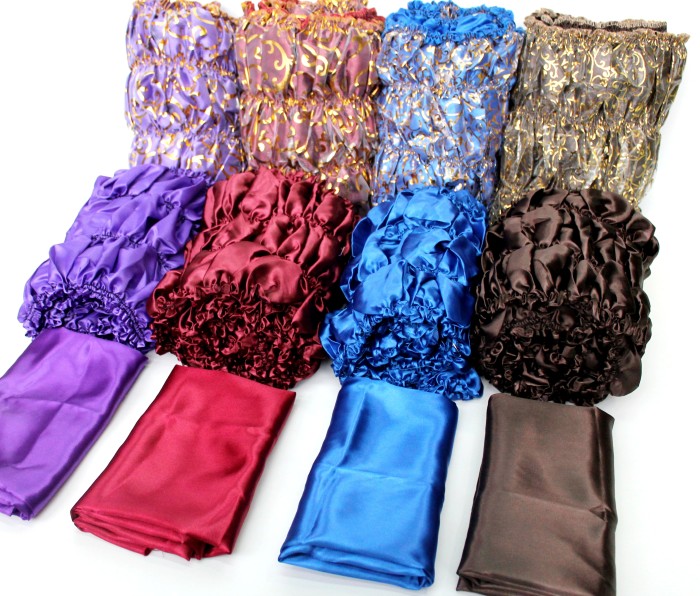 РК2740 Обтяжка атлас+органза+плотик синтепон