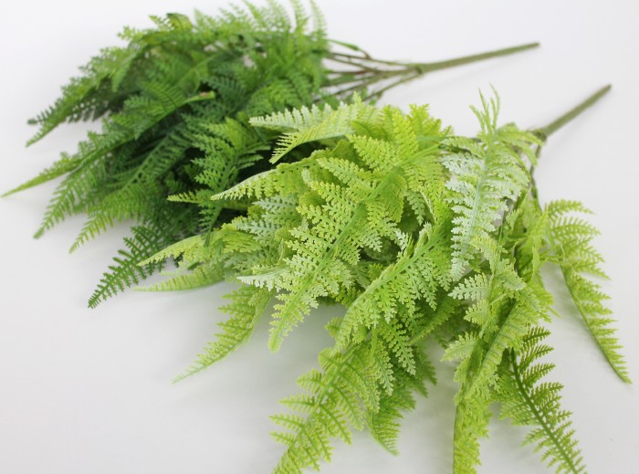 Б11408 Букет папоротник мягкий пластик 7вет.Н45см(10шт)