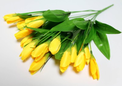 Б12122 Б/С Букет крокусов&quot;Степашка&quot;21головаН35см(20микс)