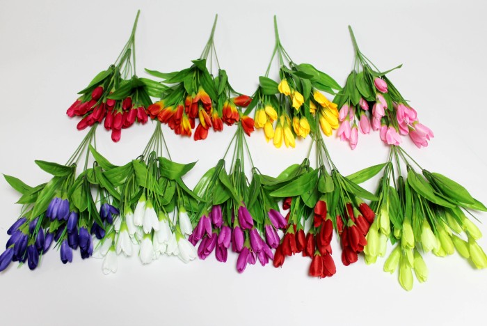 Б12122 Б/С Букет крокусов"Степашка"21головаН35см(20микс)