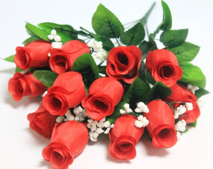 Б12196 Б/С Букет 12 больших красивых бутонов"Эталон" 54см(10шт)