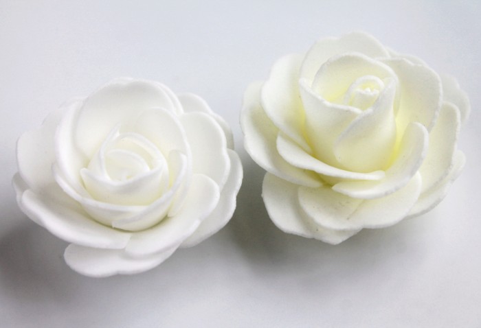 Г9823 Б/С Роза латекс свадебная мишка D=5см(200шт)