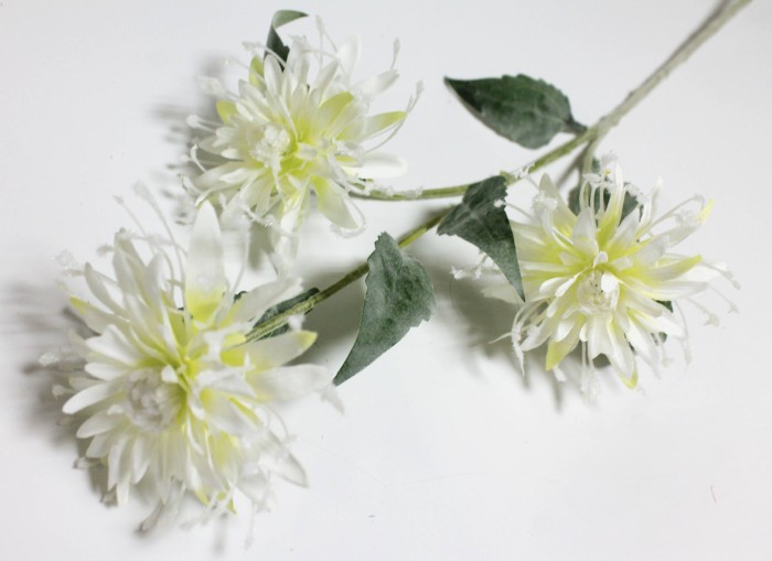 В12124 Б/С Ветка хризантемы корейская Н65см(5шт)