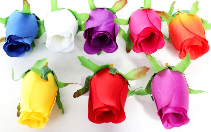 Г10458 Б/С Бутон"Замечательный" толстый сатин Н8см(20шт)