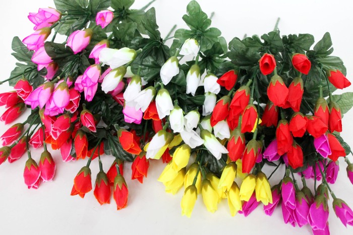 Б11994 Букет крокуса 7в.21гол."Айболит"35см(50микс)