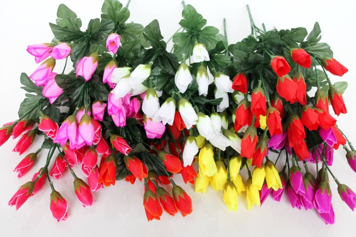 Б11994 Букет крокуса 7в.21гол."Айболит"35см(50микс)