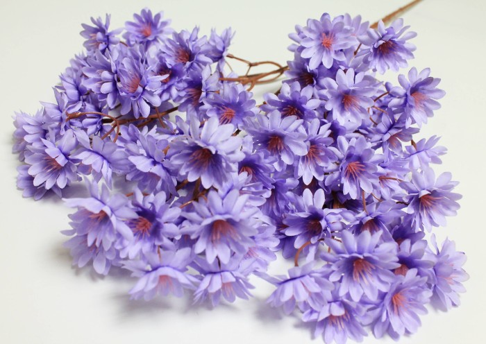 В12125 Б/С Ветка японская слива цветущая Н77см(5шт)