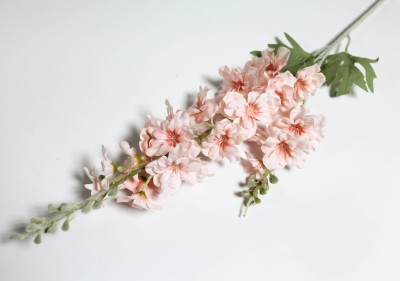 В12126 Б/С Ветка дельфиниум"Мун Лайт"Н86см(5шт)