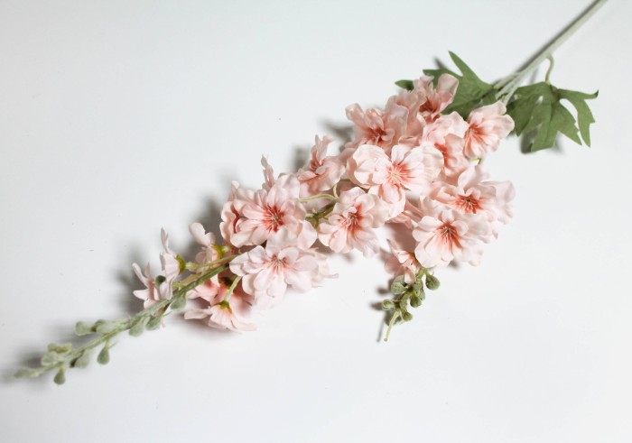 В12126 Б/С Ветка дельфиниум"Мун Лайт"Н86см(5шт)