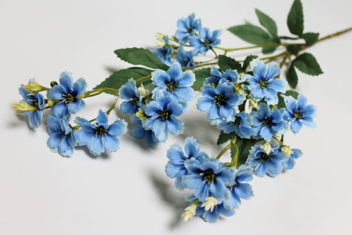 В12277 Б/С Ветка жасмин(чубушник) 24 цветка 2слоя 86см