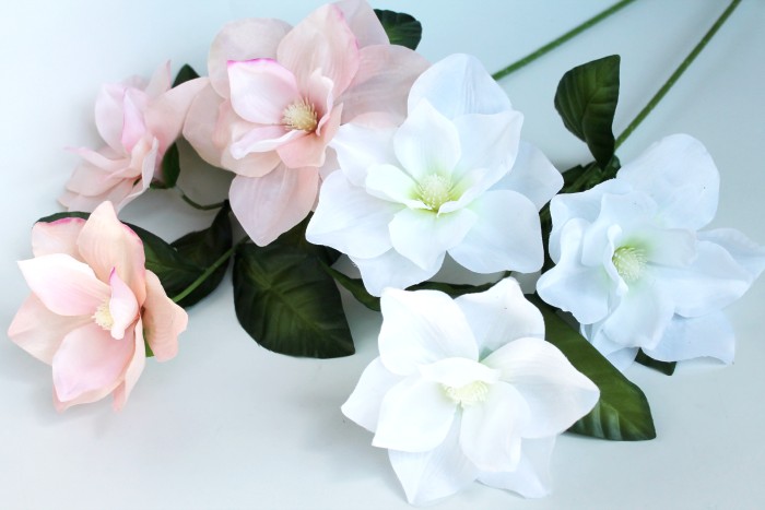 В11789 Б/С Ветка магнолии 3 гол."Сочи"72см(2шт)