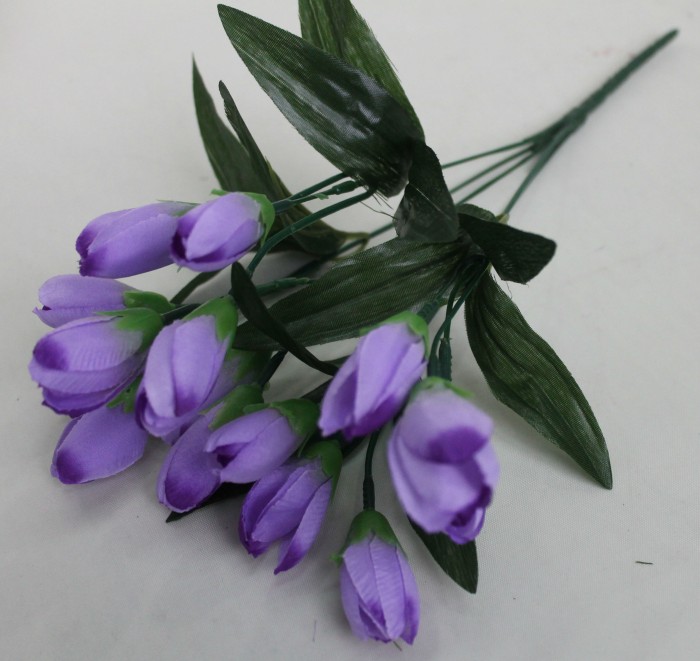 Б10577 Б/С Букет крокусов"Хрюша"5в.15г.Н35см(20микс)