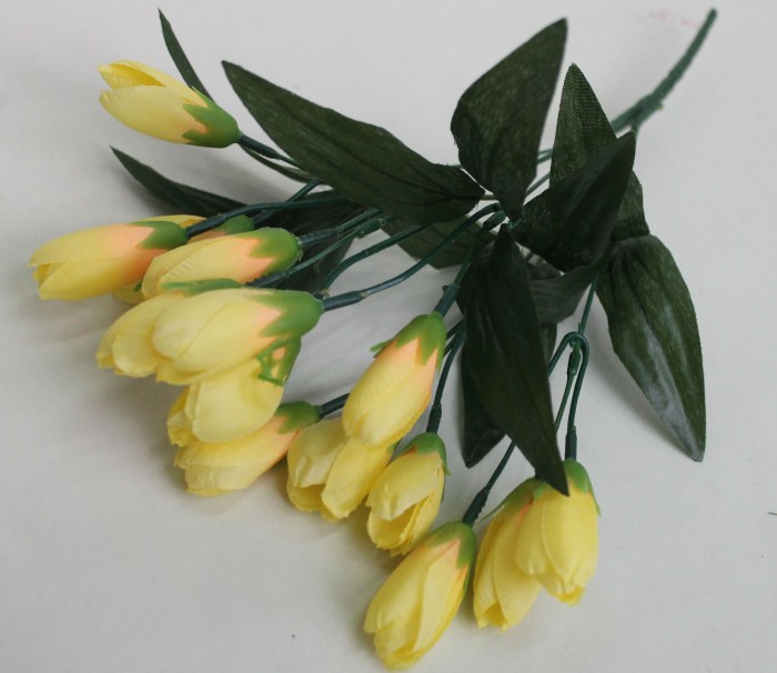 Б10577 Б/С Букет крокусов"Хрюша"5в.15г.Н35см(20микс)