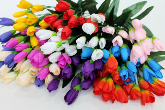 Б10577 Б/С Букет крокусов"Хрюша"5в.15г.Н35см(20микс)